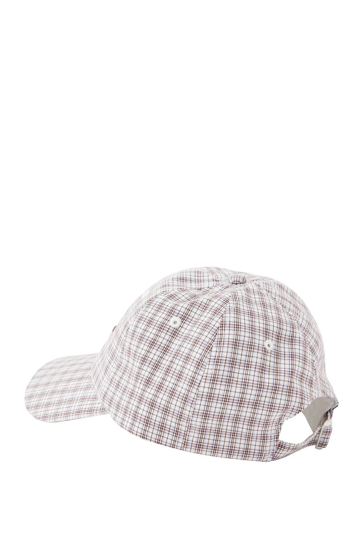 Pip Everyday Cap Choc Blue Check