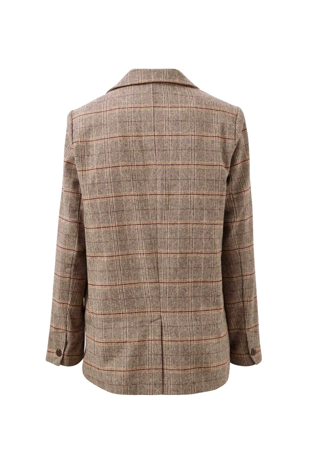 Joni Blazer Brown Check
