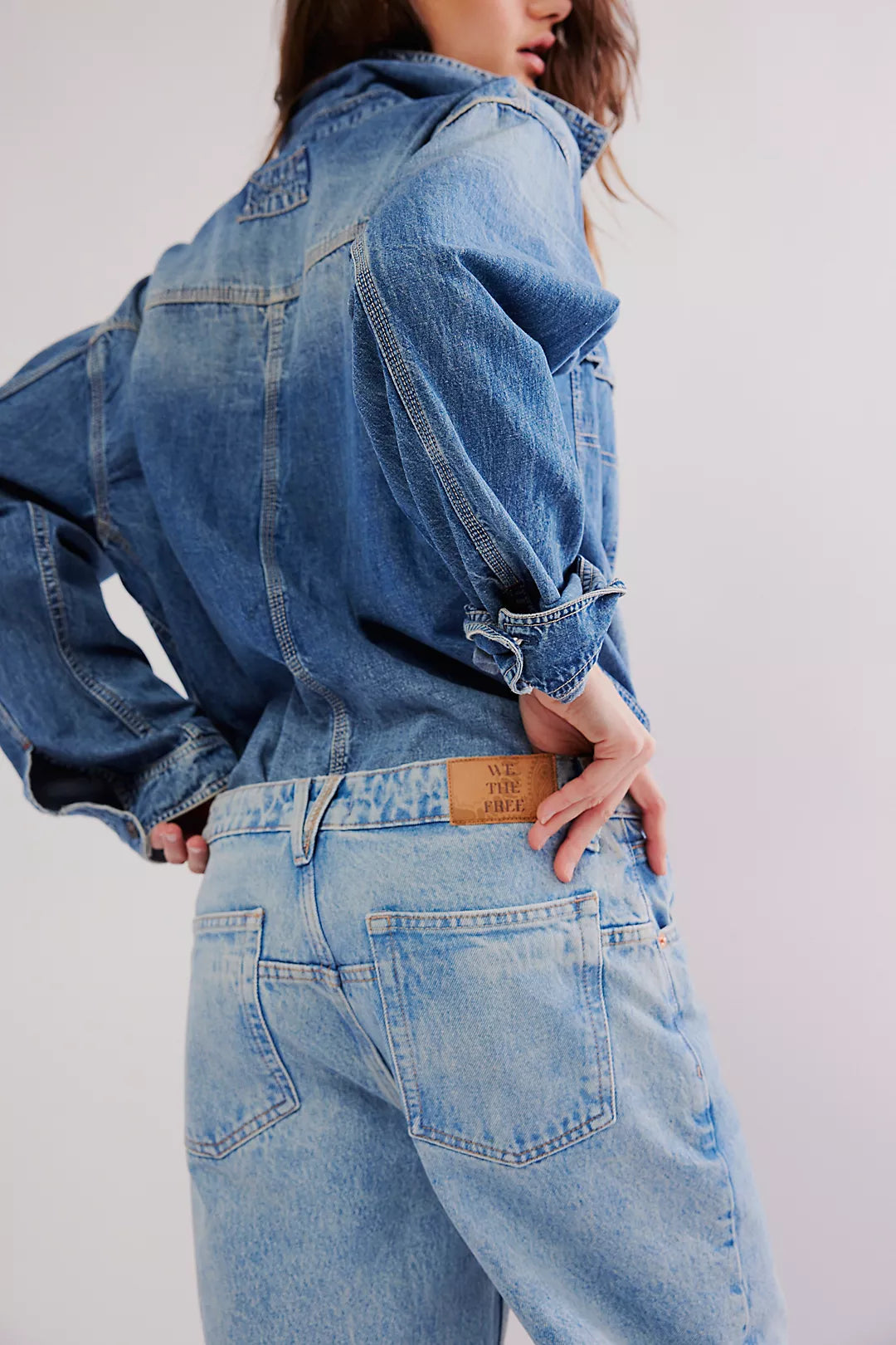 Deep Trance Dropped Boyfriend Jean