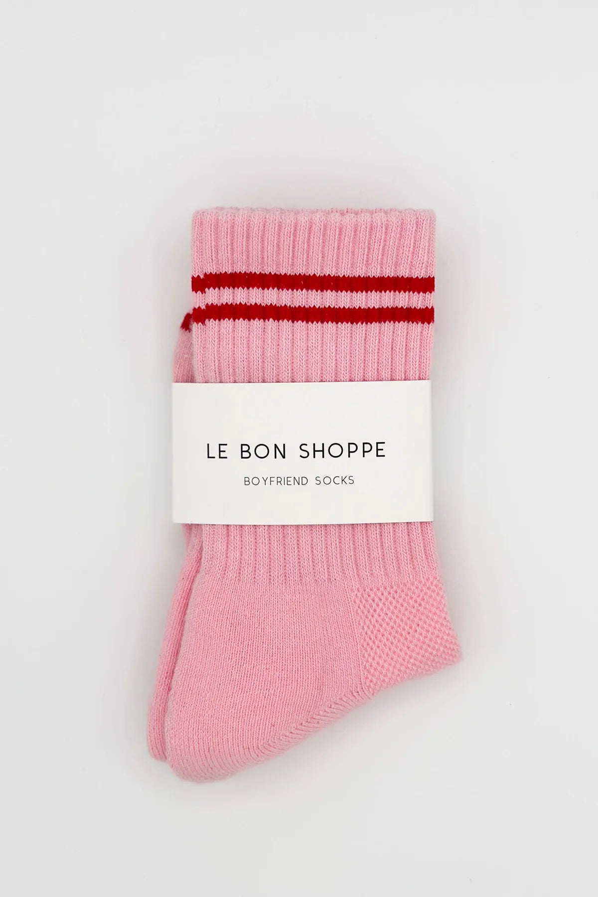 Boyfriend Sock- Amour Pink