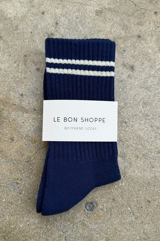 Boyfriend Sock Navy