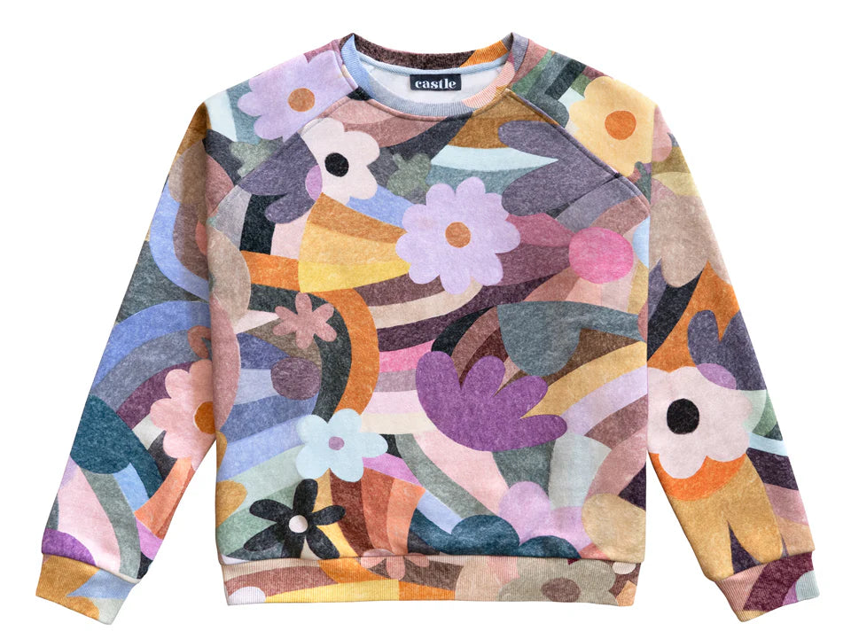 rainbow Garden Sweater