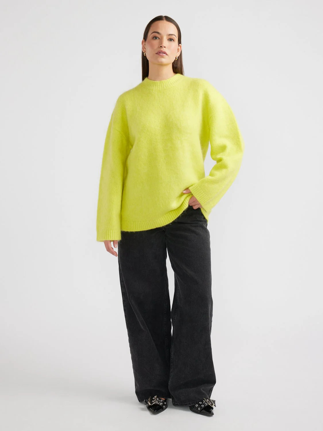 Elle Mohair Blend Knit