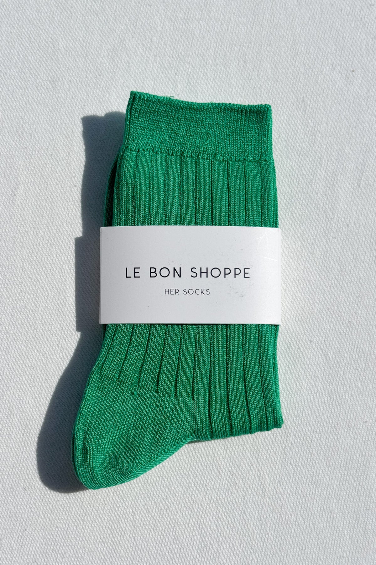 Le Bon Her Socks Kelly Green