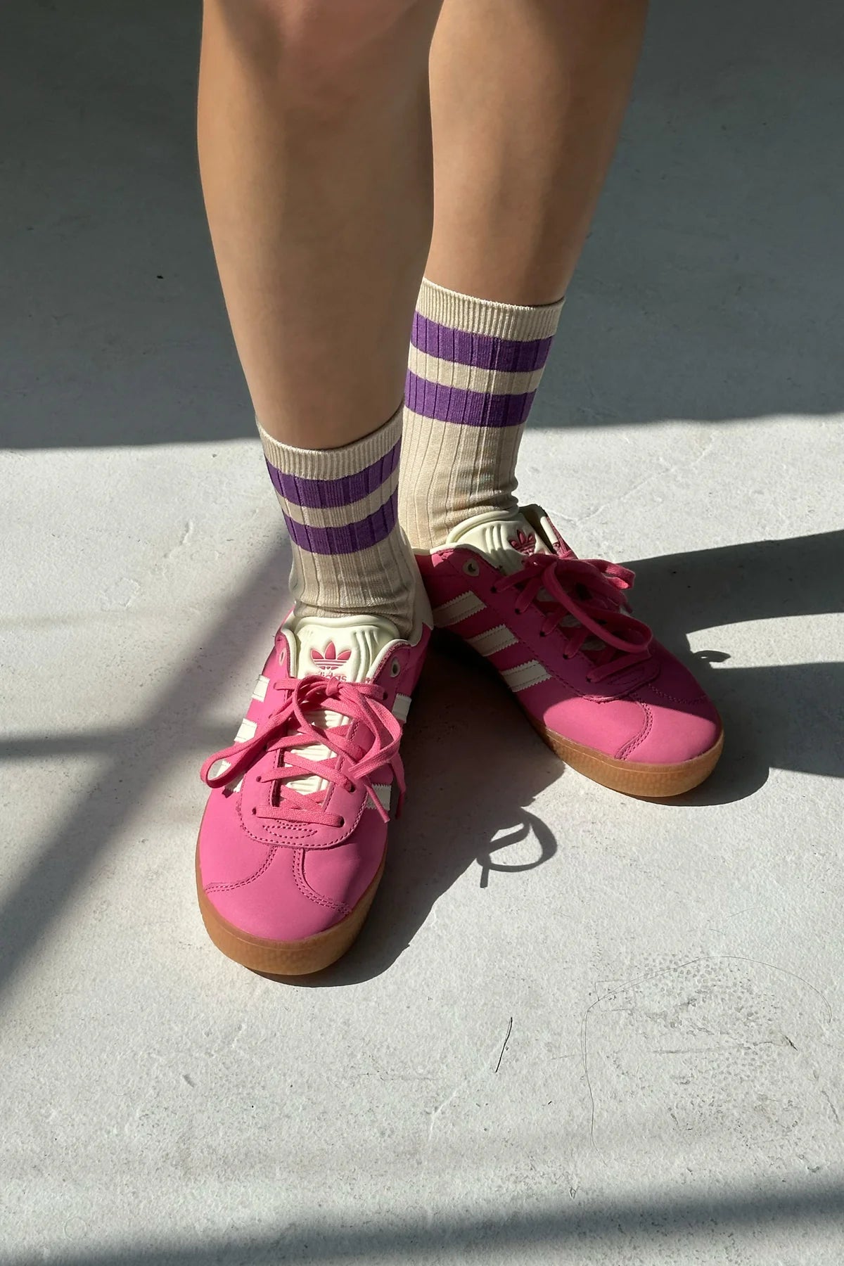 Her Socks Varsity Ube