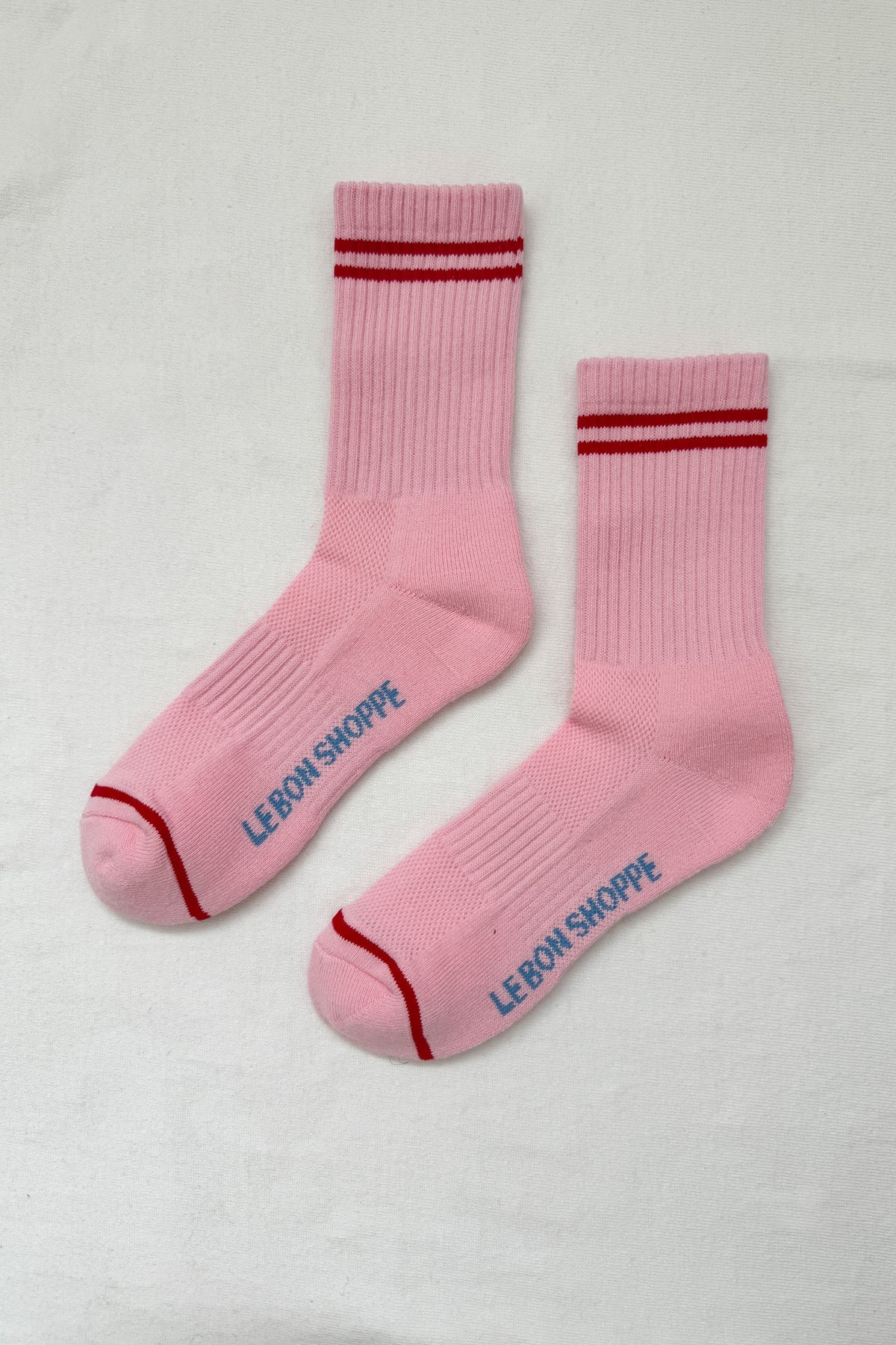 Boyfriend Sock- Amour Pink