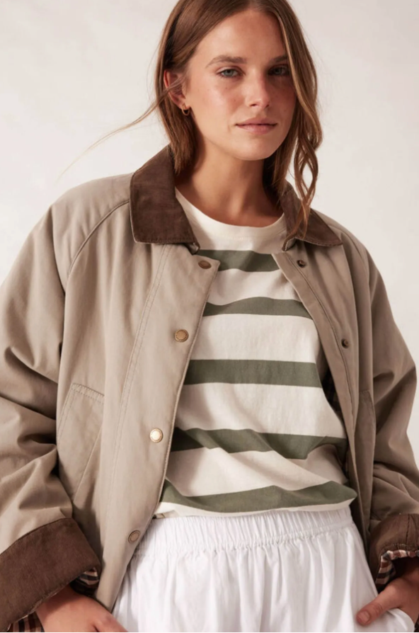 Barn Jacket Ash Green