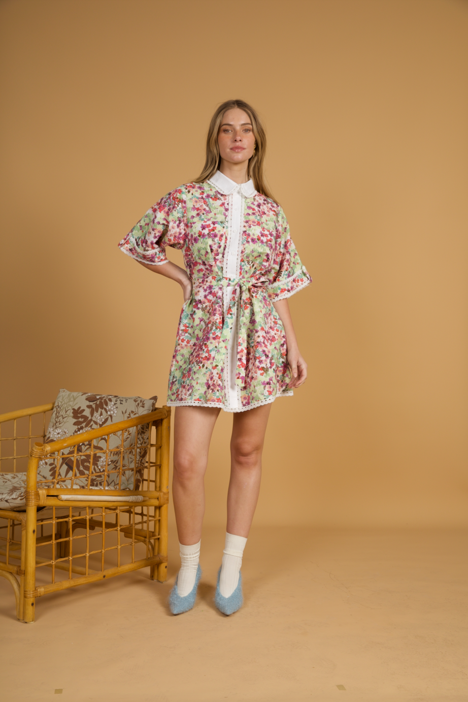 Rima Mini Shirt Dress
