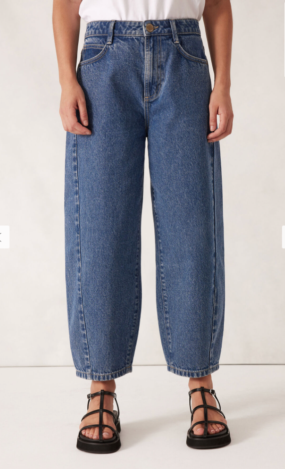 Tapered Barrel Jean