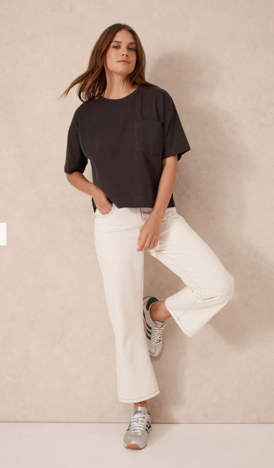 Boxy Pocket Tee Phantom