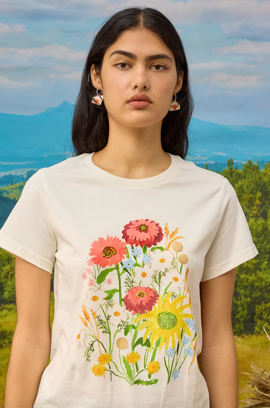 Flowers at the Gate Tee Shirt