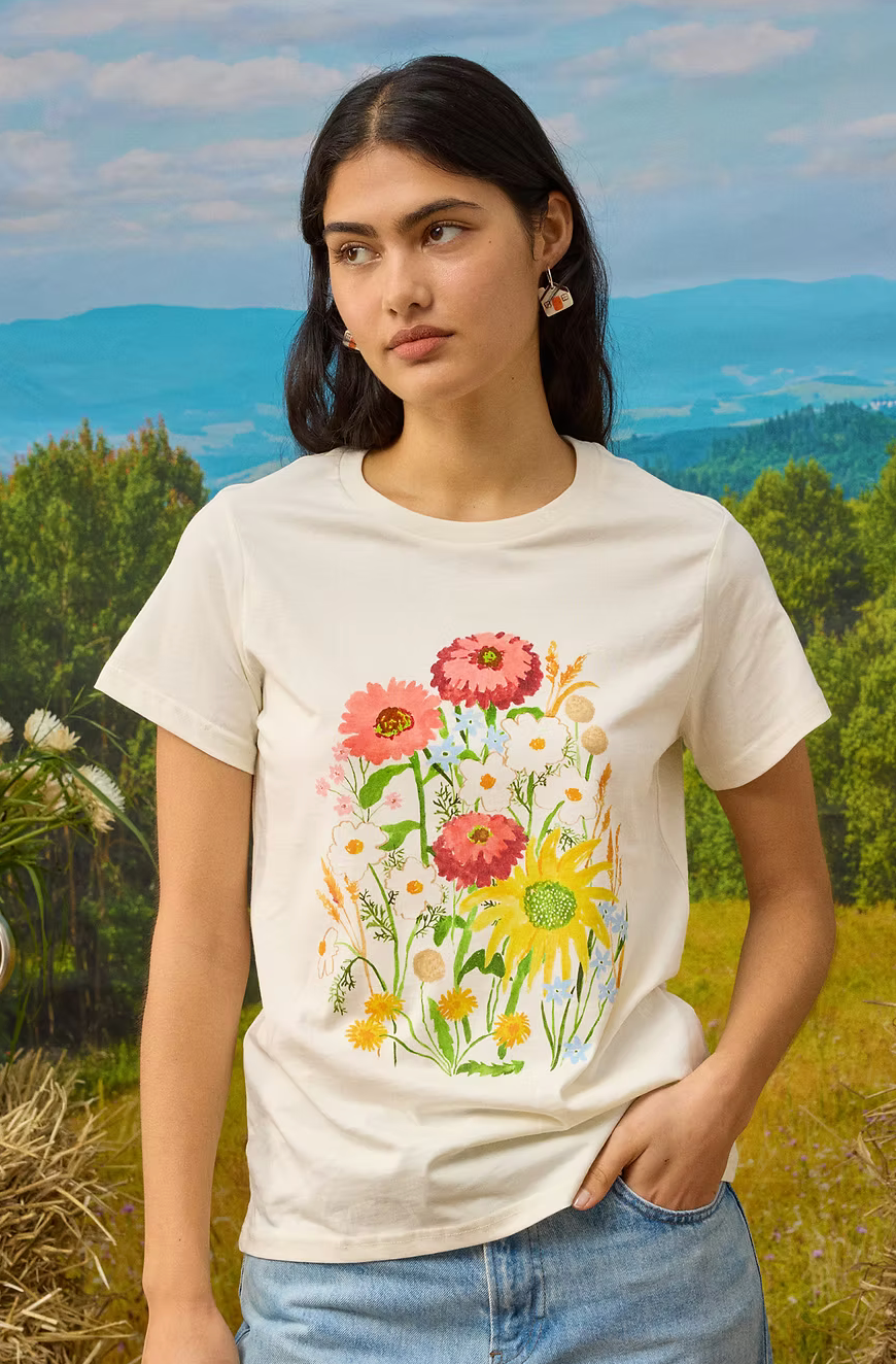 Flowers at the Gate Tee Shirt