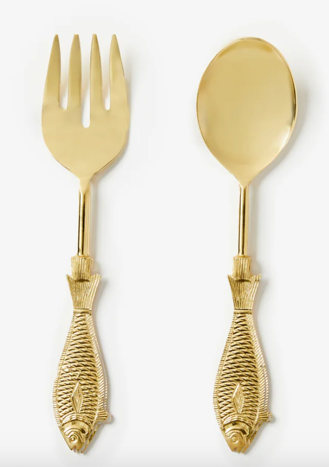 Fish Salad Servers