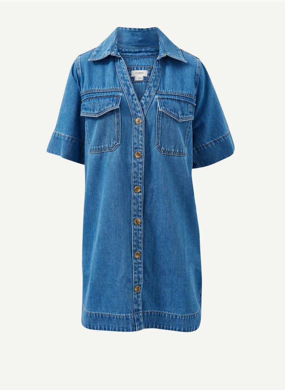 Bonnie Relaxed Shirt Dress
