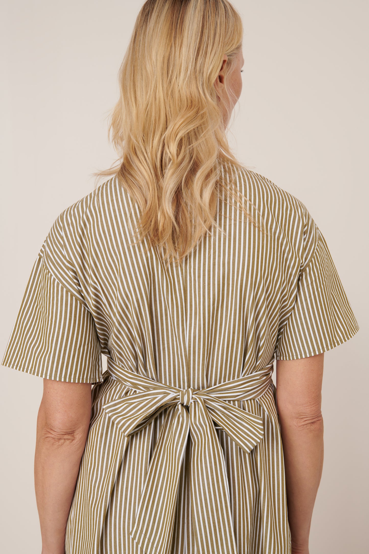 Composer Dress Treetop Stripe