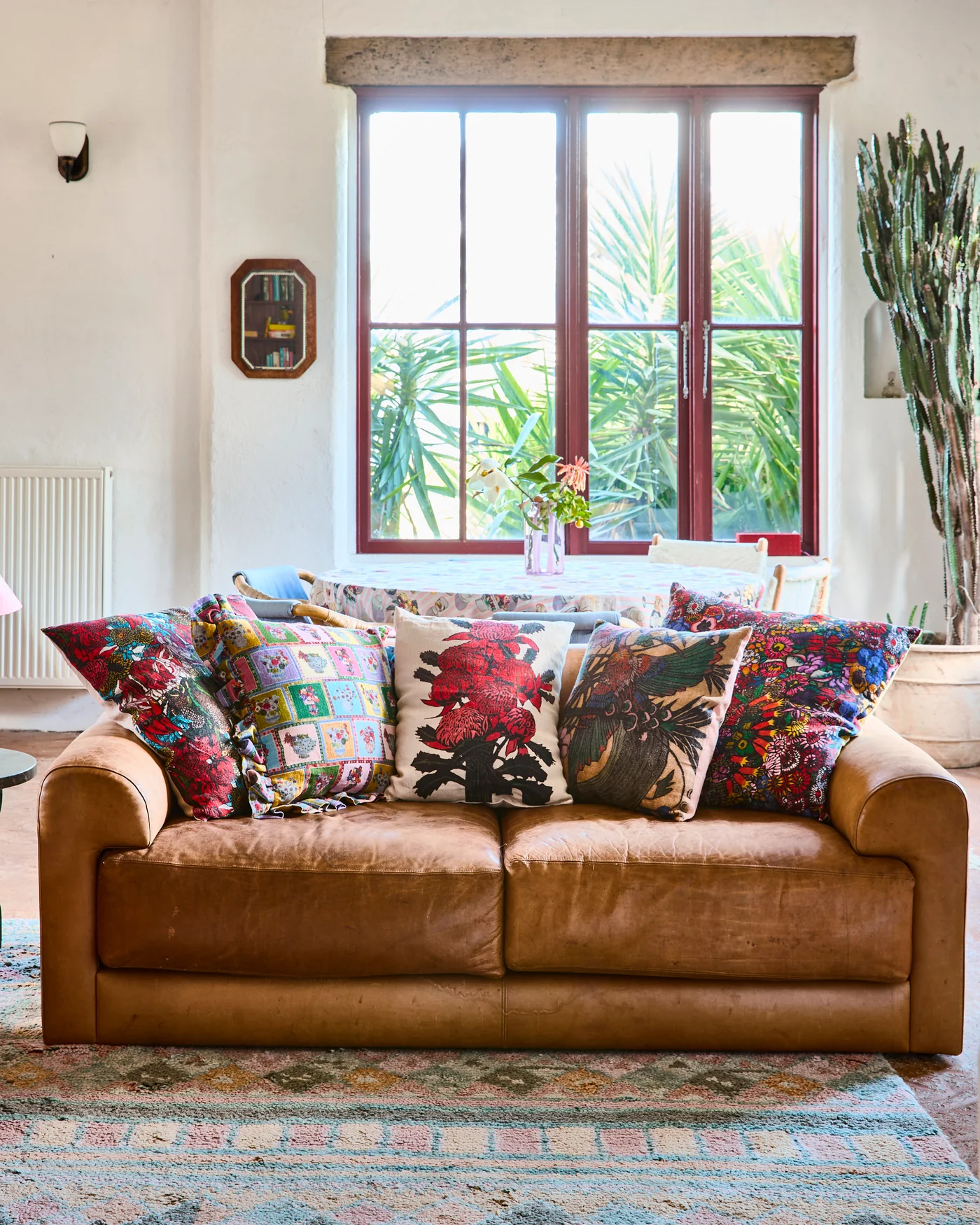 Margaret Preston Waratah Upholstery Cushion
