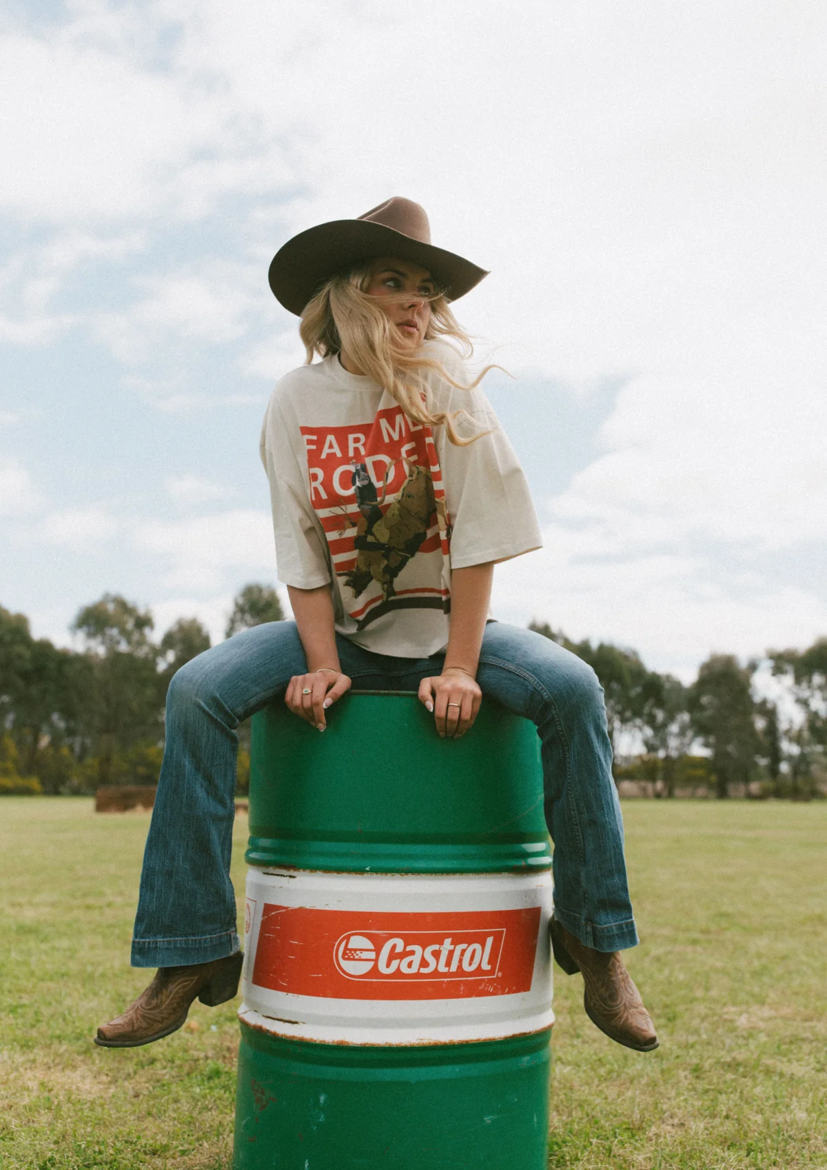FM Rodeo Box Tee
