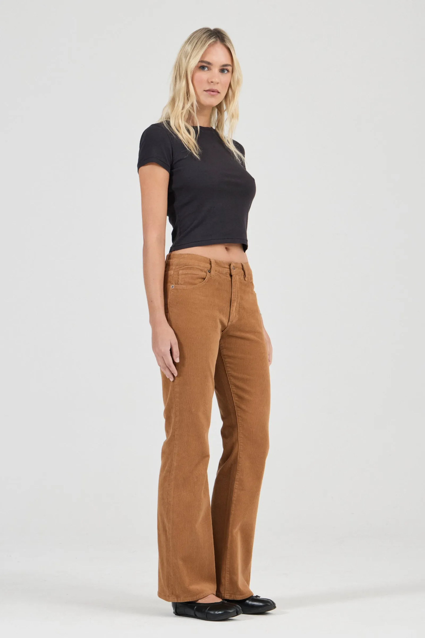 Midtown Boot Jean - Caramel Cord