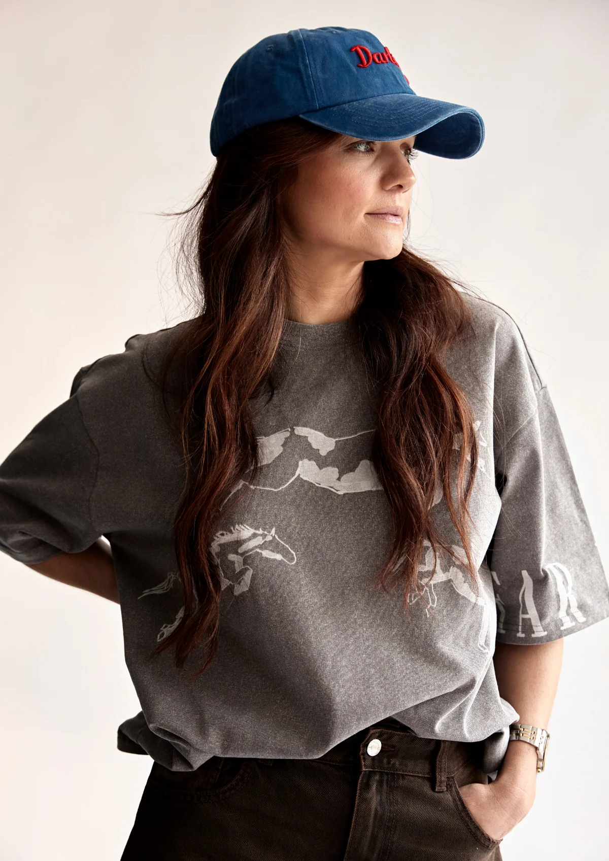 Vintage Wash Darling Cap Blue