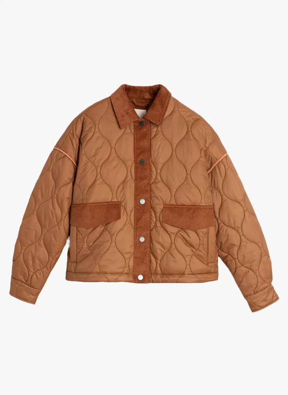Retro Quilted Biker Jacket