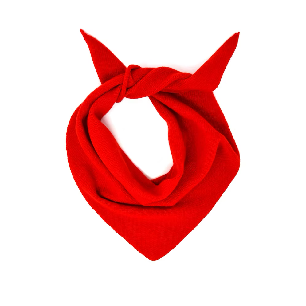 Poppy Red Extra Soft Neckerchief