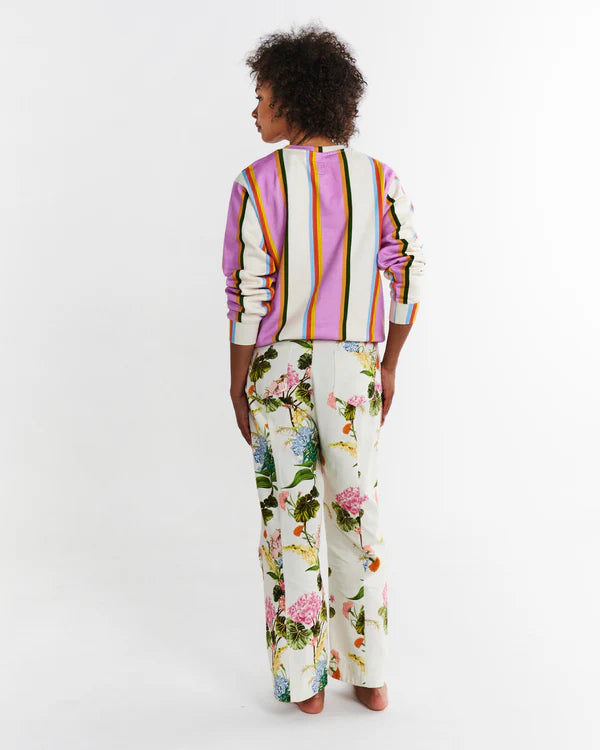 Fez Stripe Organic Sweater