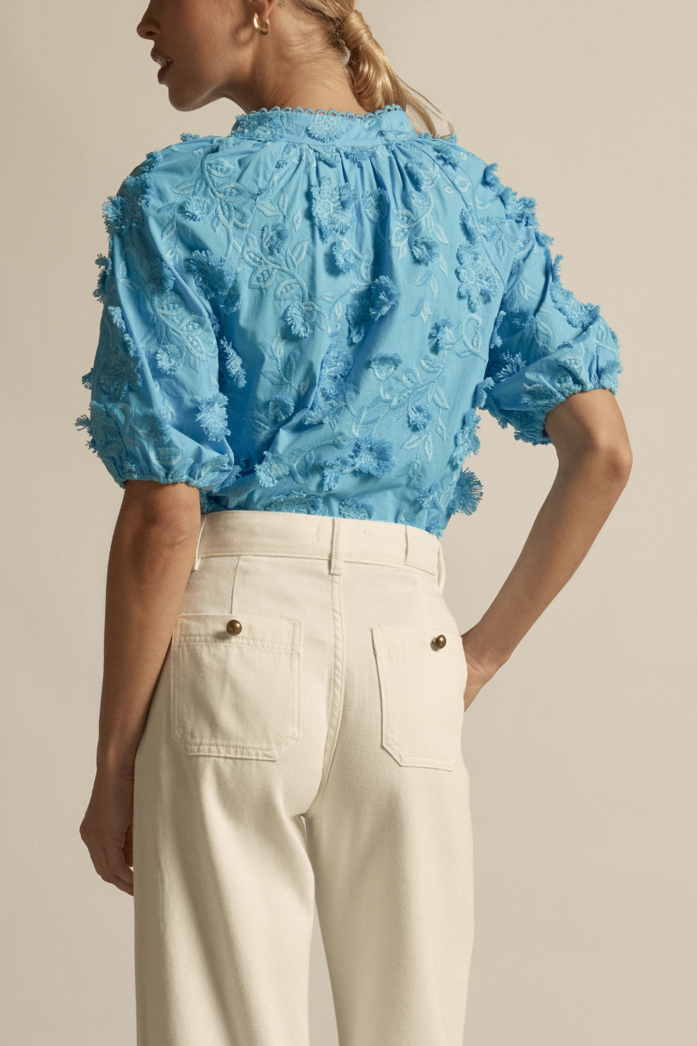 Solstice Top Bay Broderie