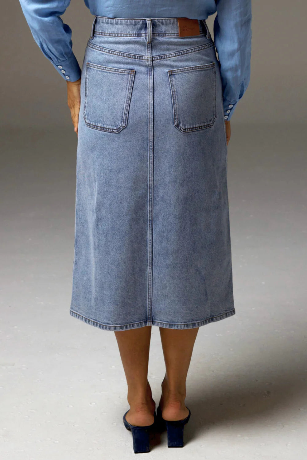 Typify Skirt Washed Denim