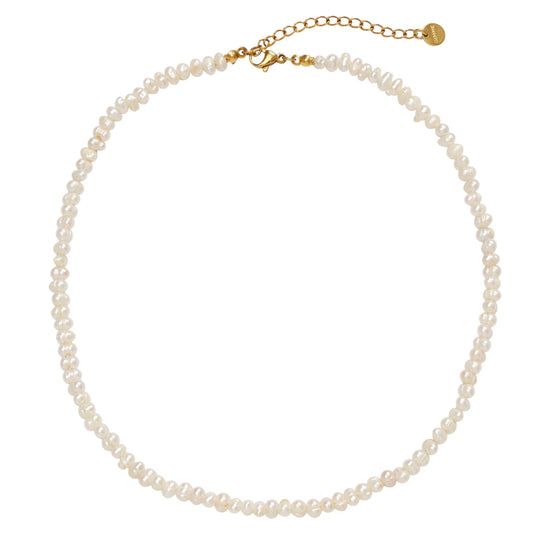 Pearl Necklace Gold