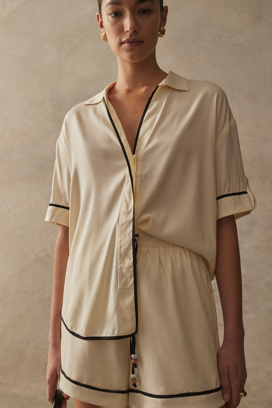 Laine Shirt Pearl