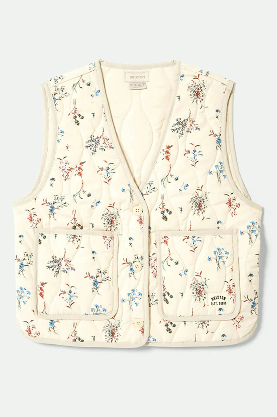 Field Floral Quilted Vest