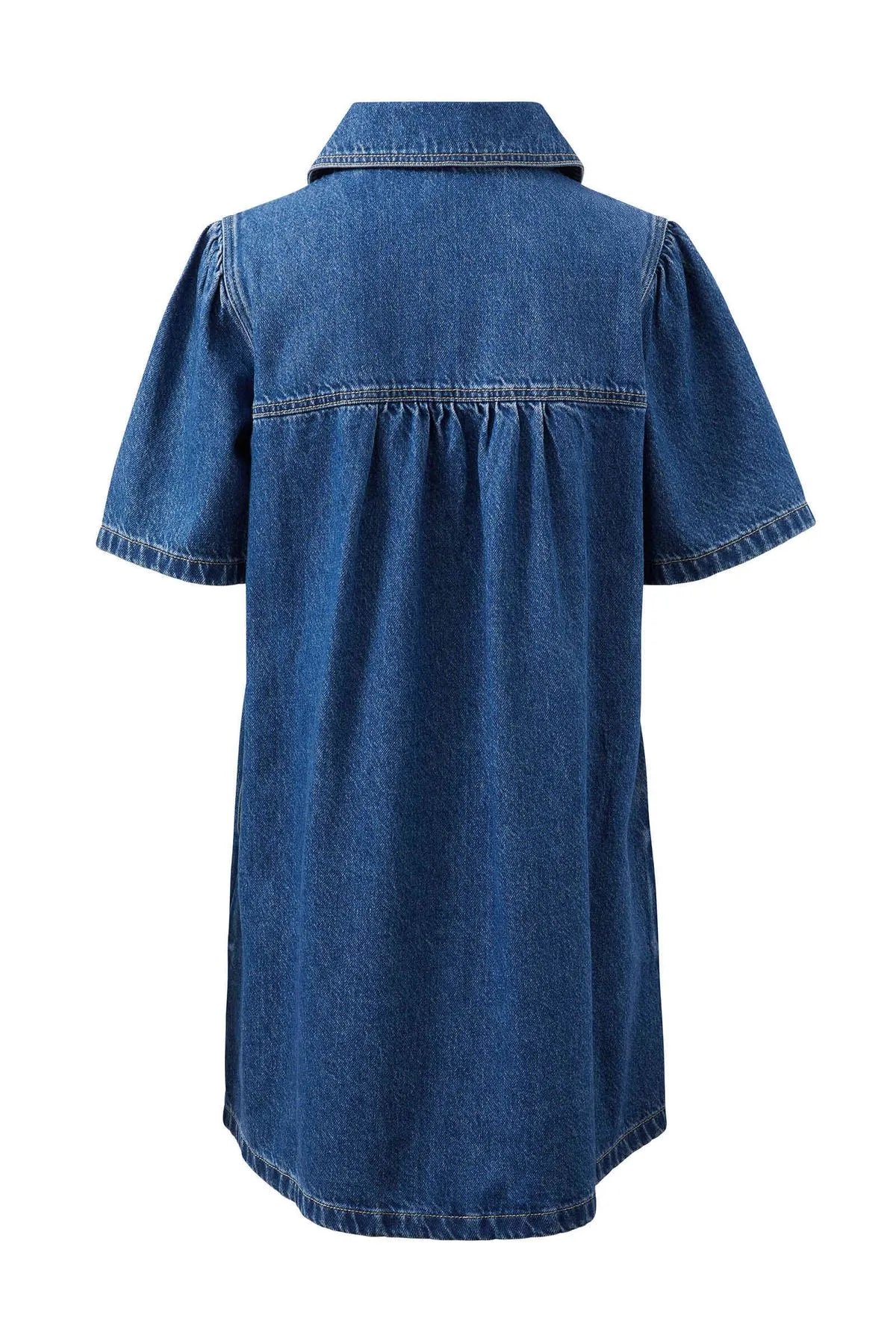 Sienna Denim Dress Fresh Indigo
