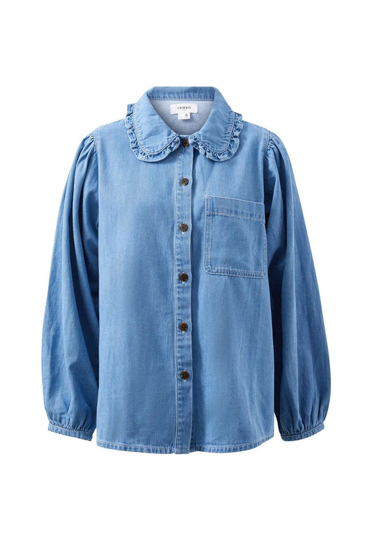 Savannah Denim Shirt Vintage Blue