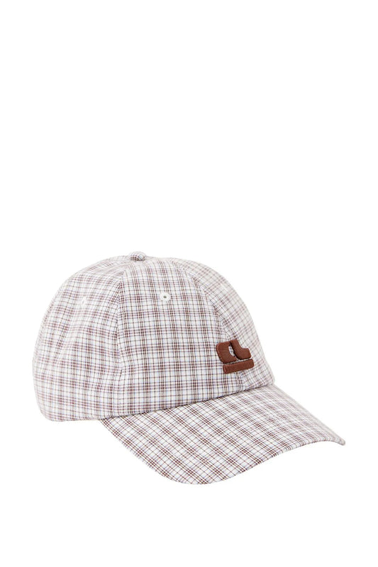 Pip Everyday Cap Choc Blue Check
