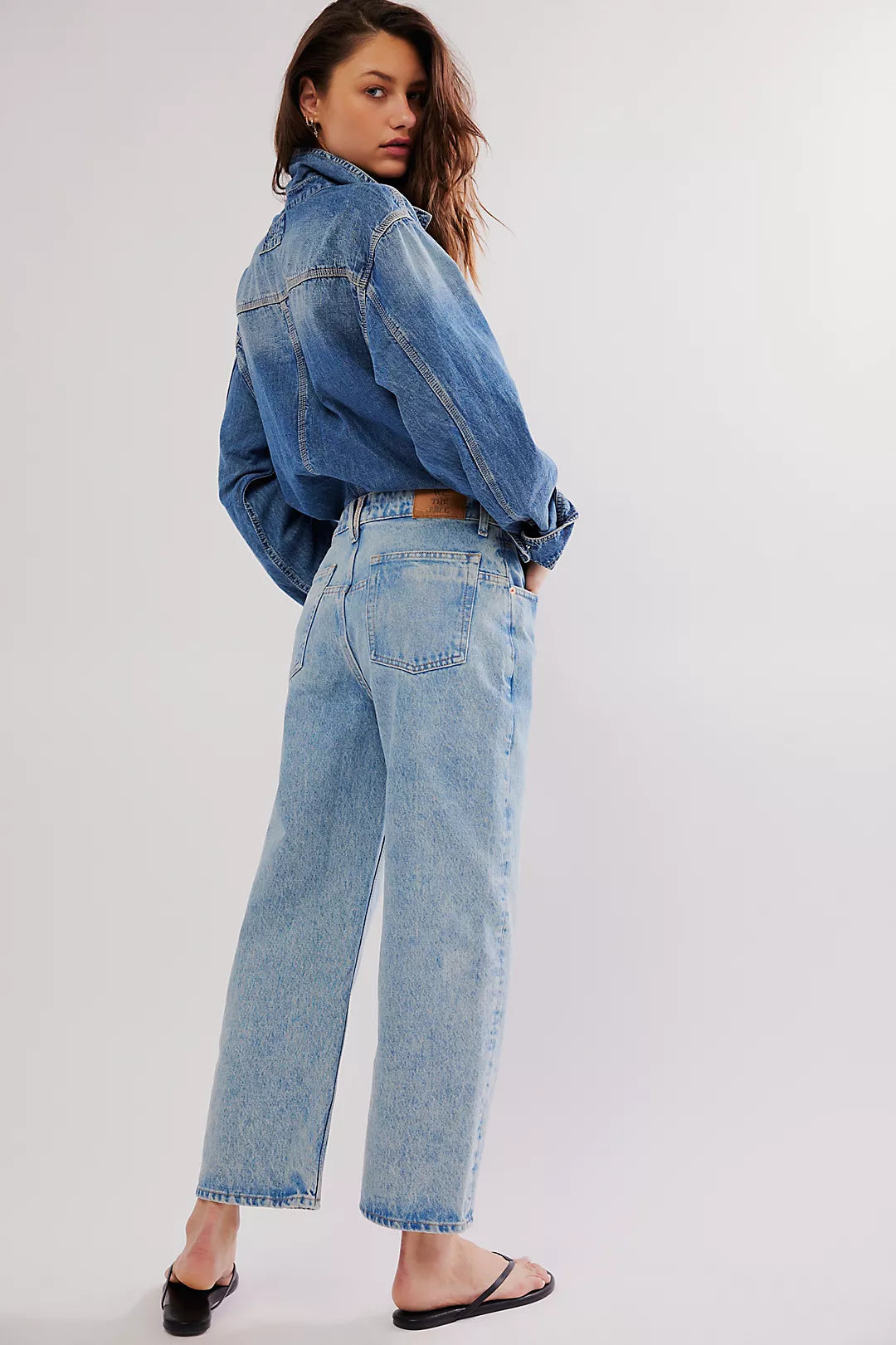 Deep Trance Dropped Boyfriend Jean
