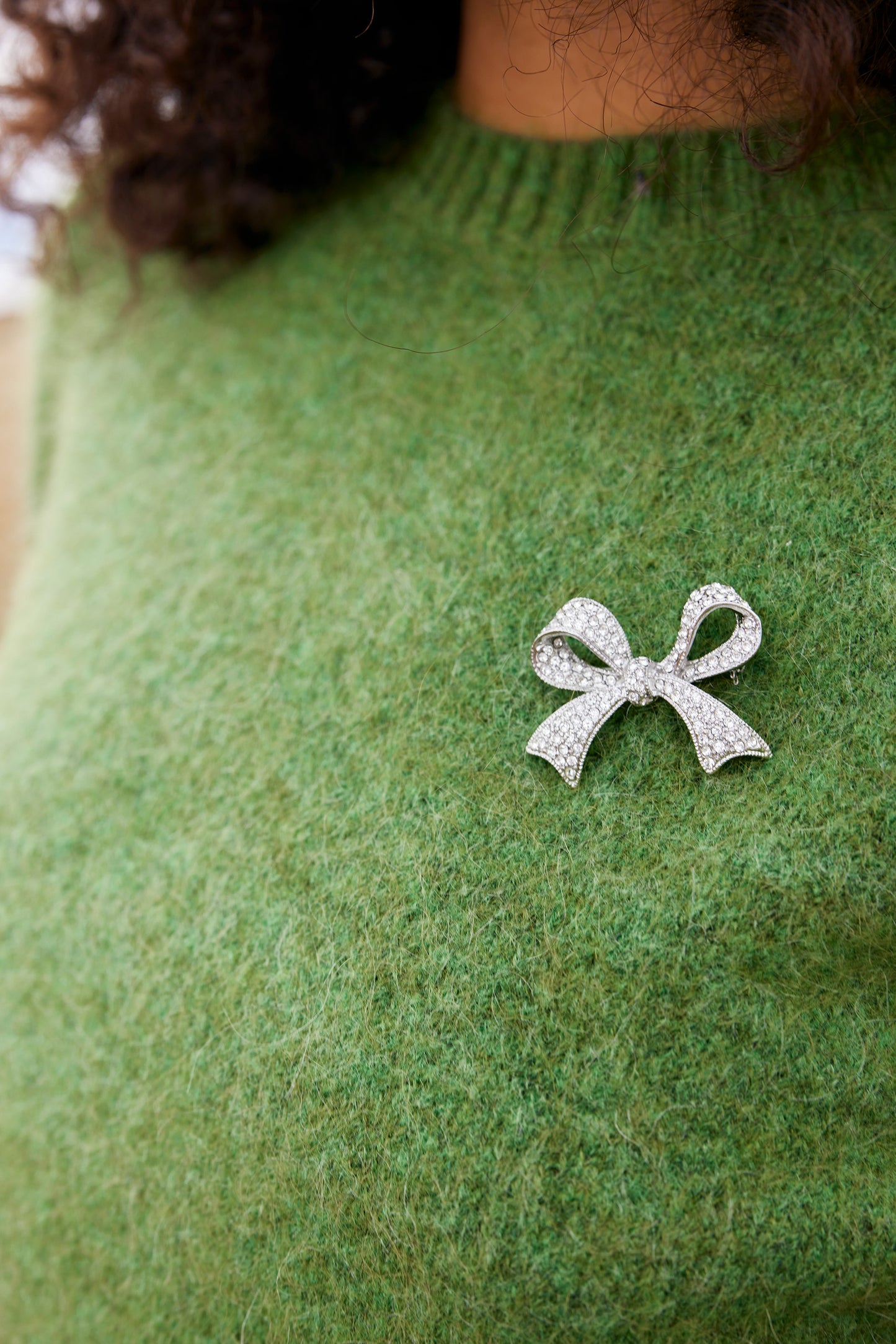 Maude Knit Jumper Forest