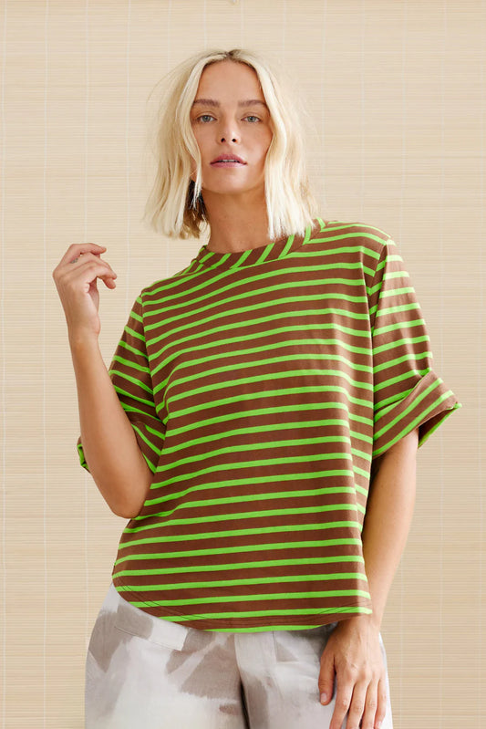 Okavango Delta Green & Brown T-Shirt