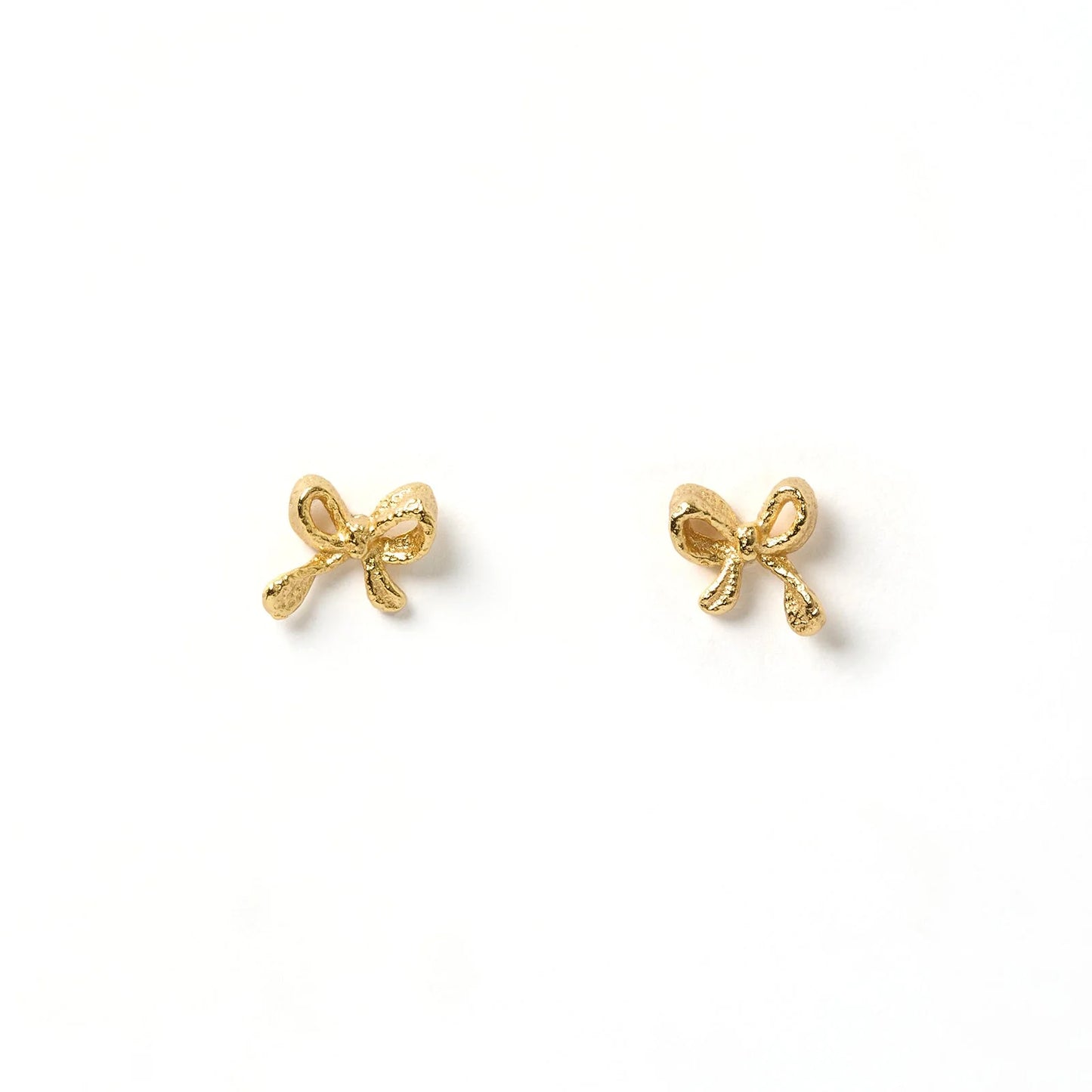 Bowie Gold Stud Earrings