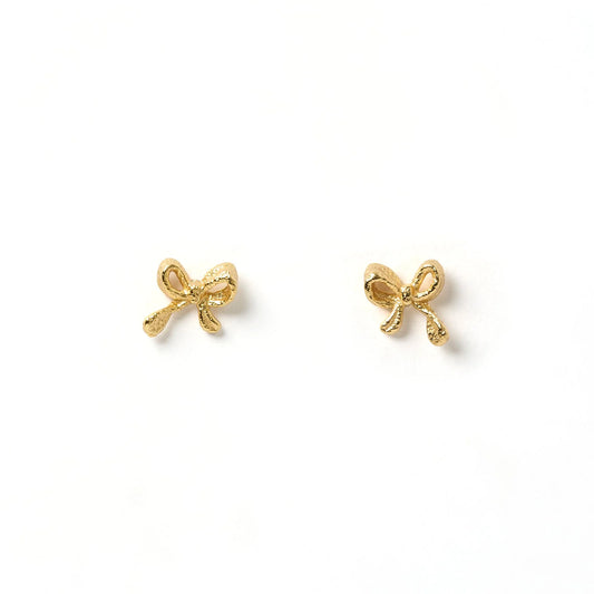 Bowie Gold Stud Earrings