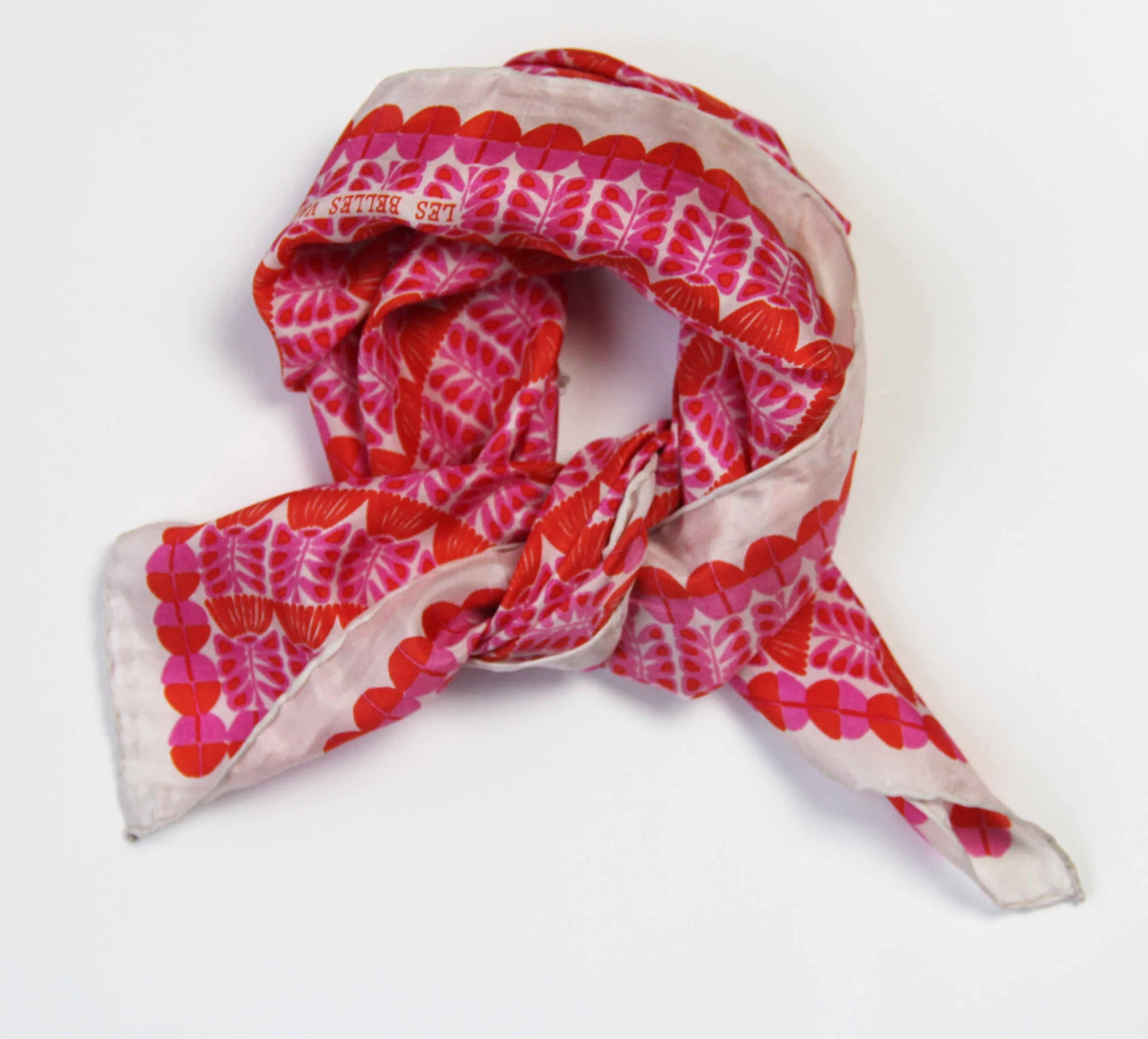Silk Scarf - Mini Oslo Fuchsia
