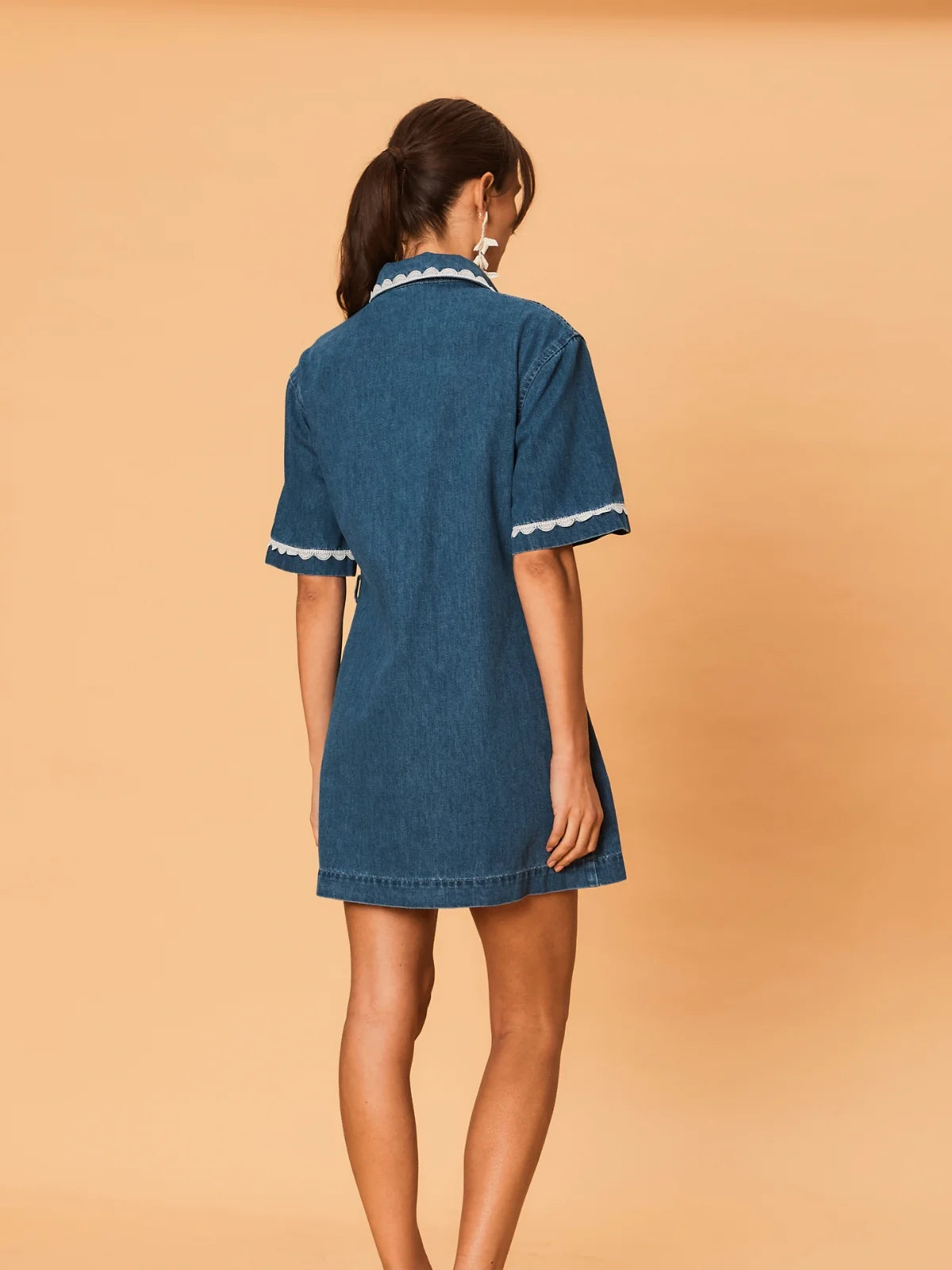 Ellie Denim Mini Dress