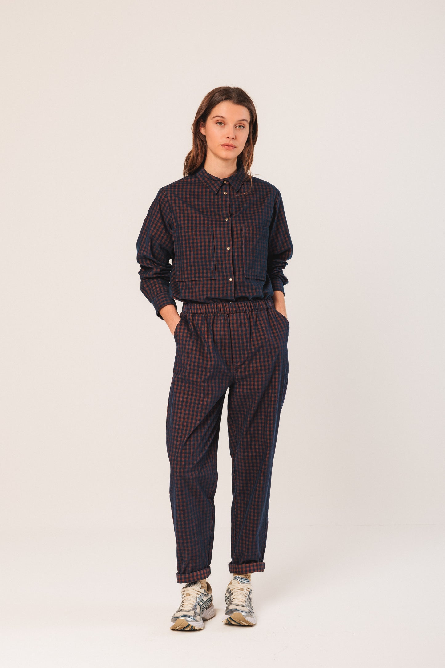 Elastic Corduroy Pants