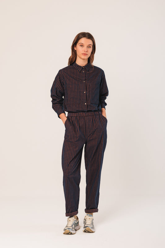 Elastic Corduroy Pants