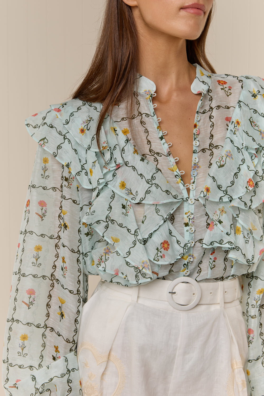 Suki Blouse Calypso Tile