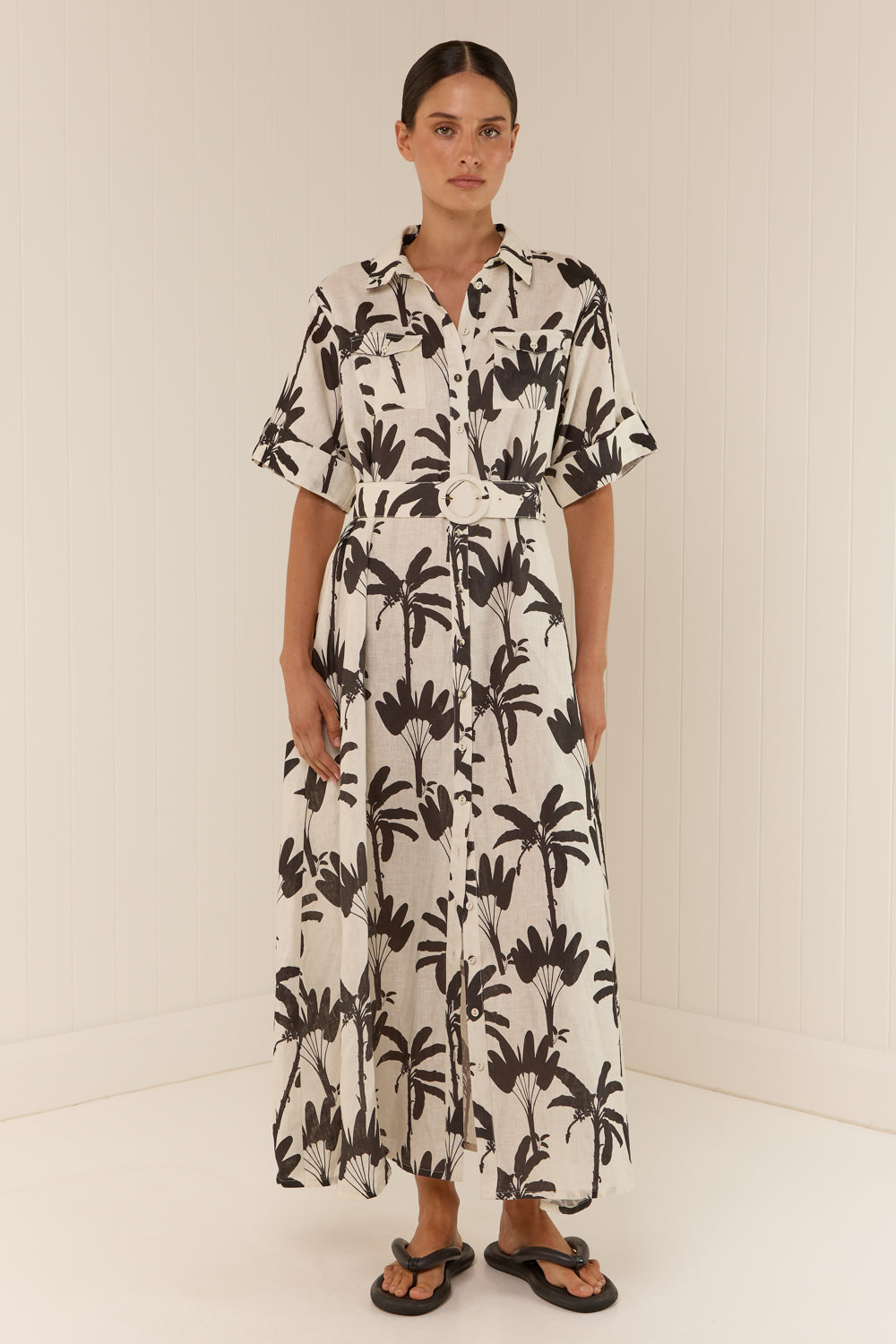 Memento Dress Madagascar Palms