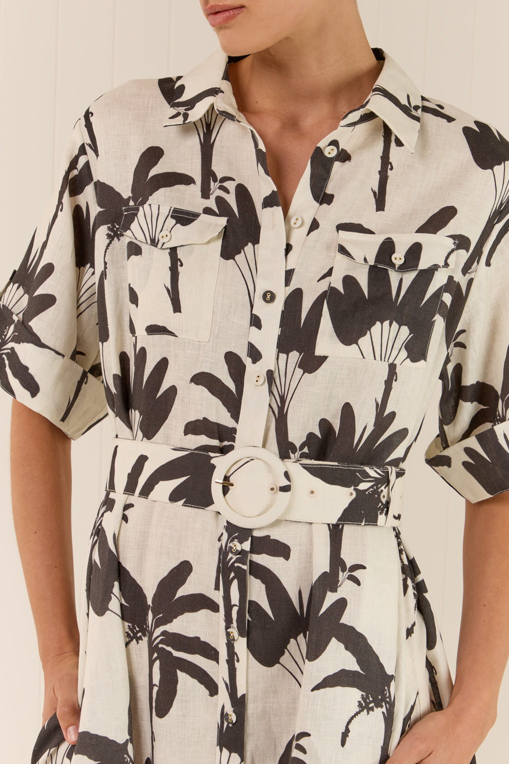Memento Dress Madagascar Palms