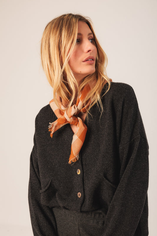 Vichy Check Neckerchief