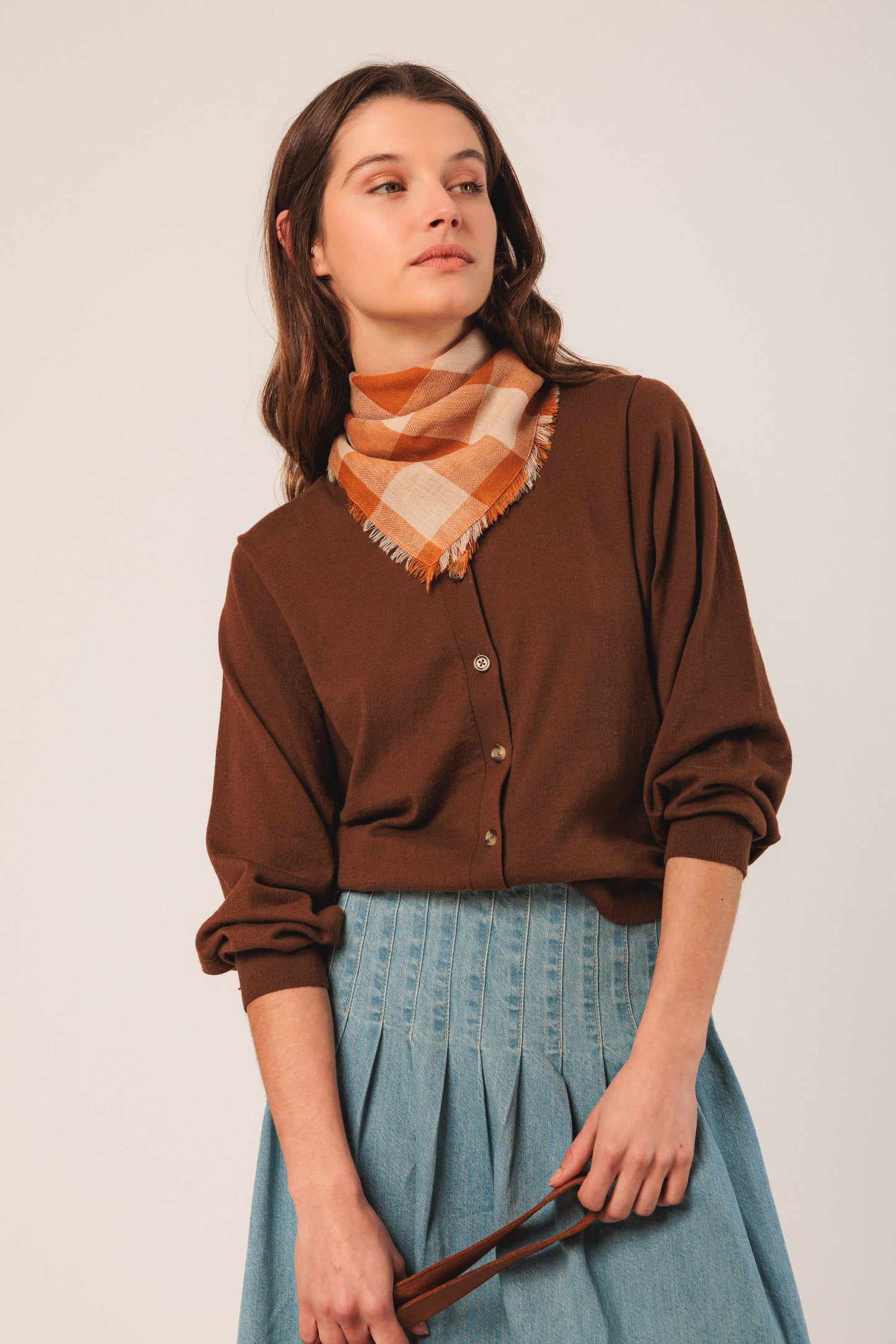 Vichy Check Neckerchief