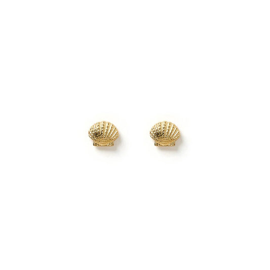 Shelli Gold Stud Earrings