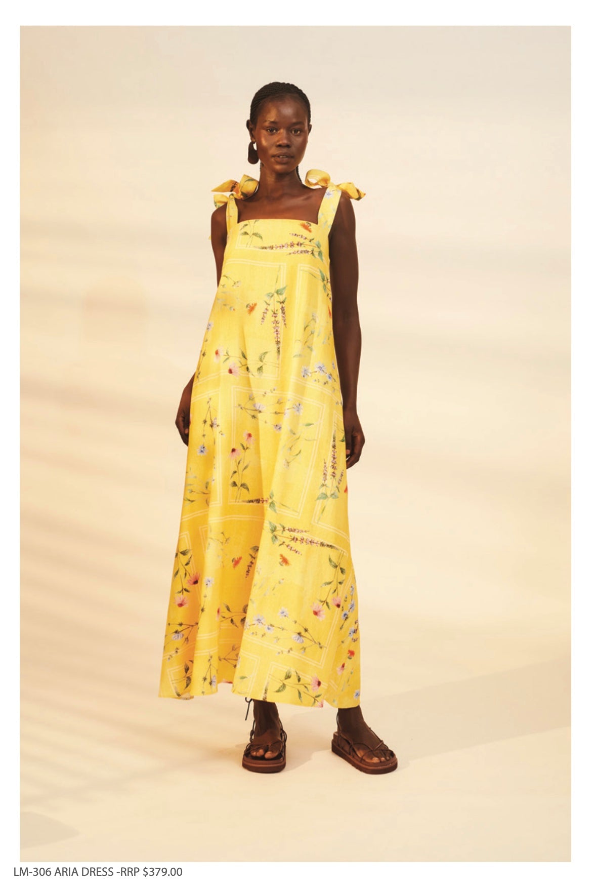 Aria Maxi Dress Delicate Floral